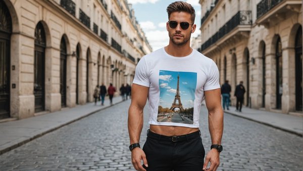 Élevez votre look avec le crop top homme de tof paris
