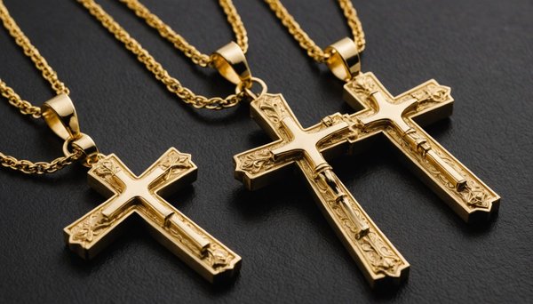 Découvrez les pendentifs croix en or : signification et style